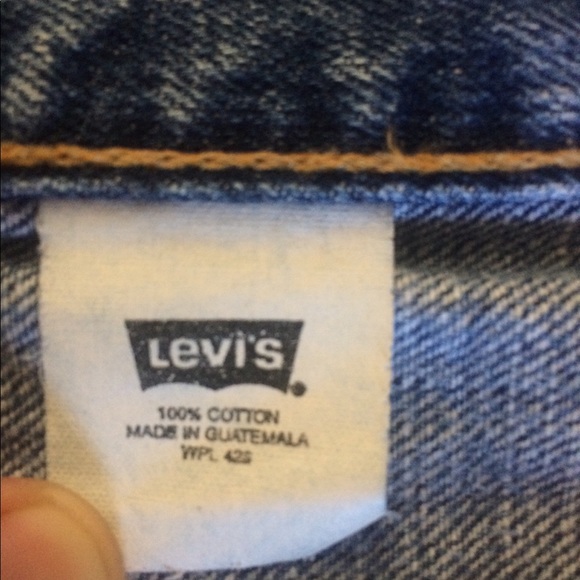 Vintage Levi's Levis 501 Jeans Button Fly - Picture 7 of 8